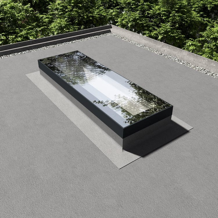 Customer photo review of Framed Fixed Flat Rooflight 1000×3000mm (internal size)