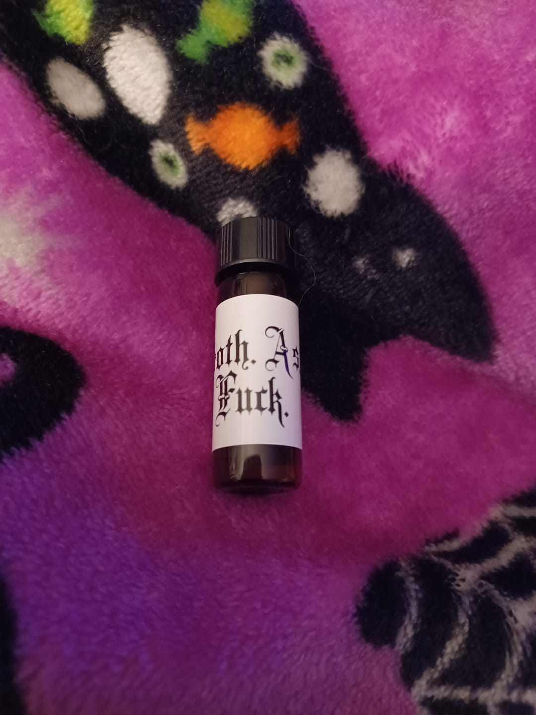 Customer photo review of Goth. As. Fuck.