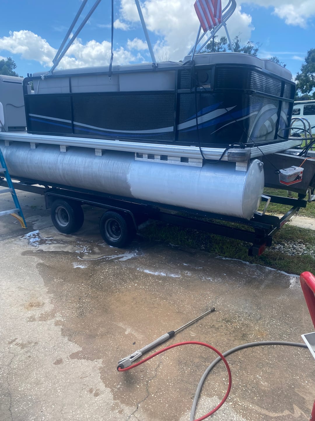 Customer photo review of Acid Machine Clean: All-Purpose Acid Cleaner & Water Spot Remover