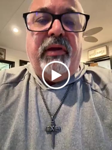 Customer video review of Nailed to the Cross Galatians 2:20 Necklace - Helps Pair Veterans With A Service Dog Or Shelter Dog