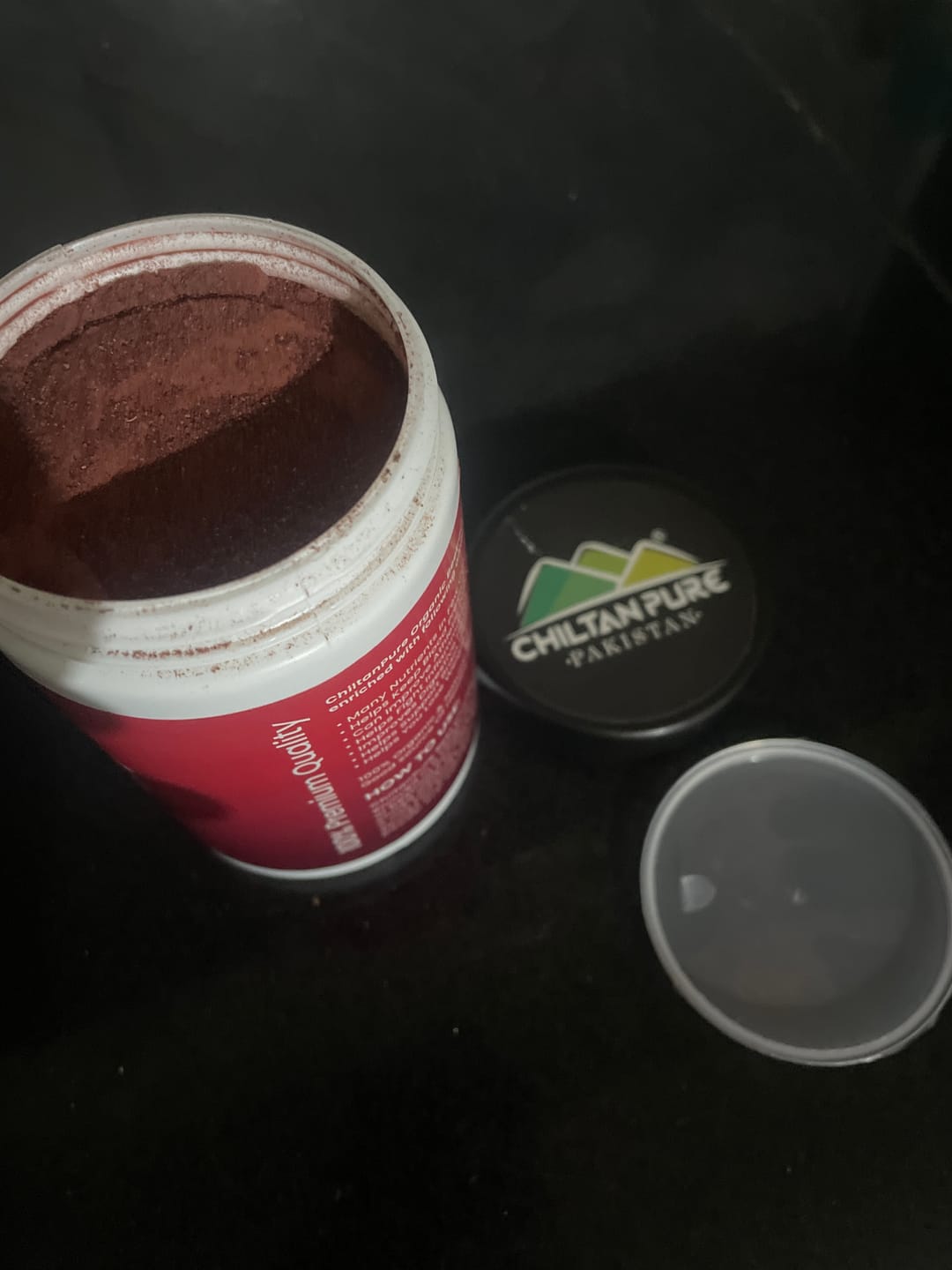 Customer photo review of Red Organic Beetroot Powder – Better Heart Health, Healthy Blood Pressure, Healthy Blood Circulation, Perfect Skin & Lip Care (Chukandar Powder) [چکندر]