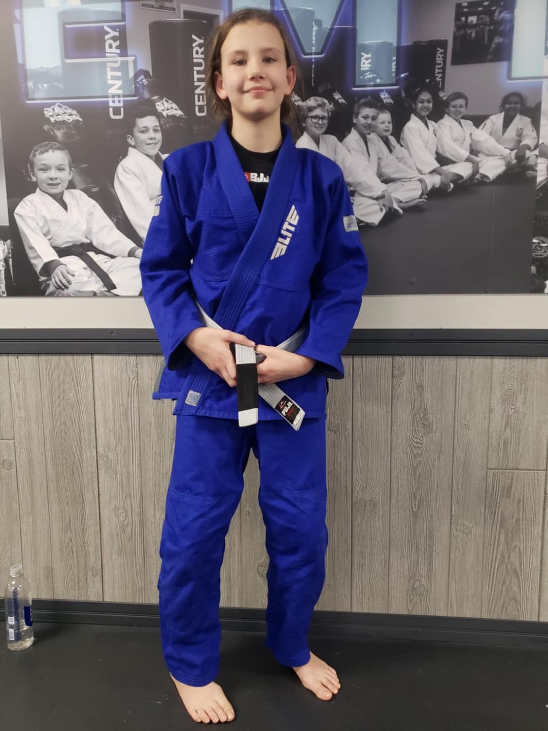 Customer photo review of Core Blue Brazilian Jiu Jitsu Kids BJJ Gi