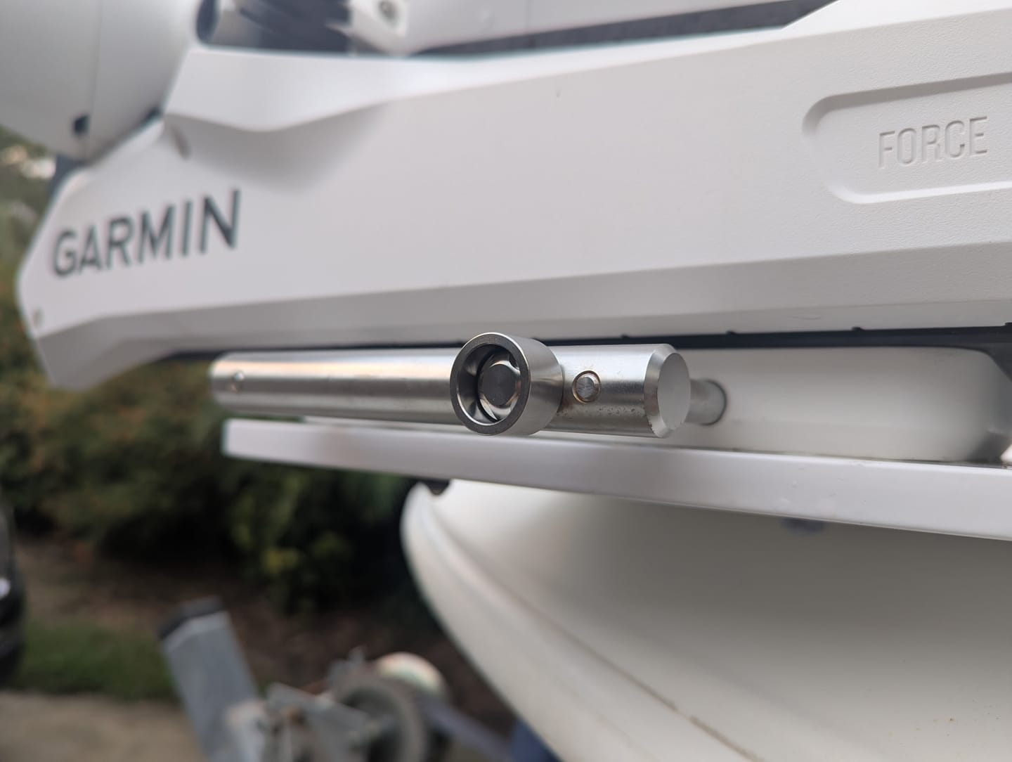 Customer photo review of Sea Secure Trolling Motor Lock