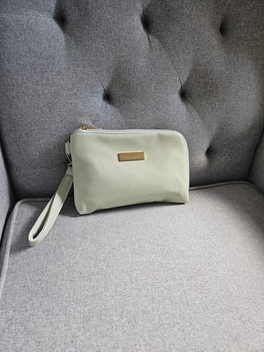 Customer photo review of Tech Pouch - Multipurpose Organiser - Sage