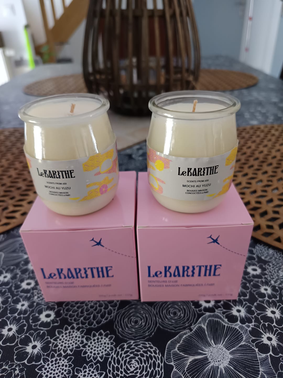 Customer photo review of Bougie Parfumée - Mochi Au Yuzu