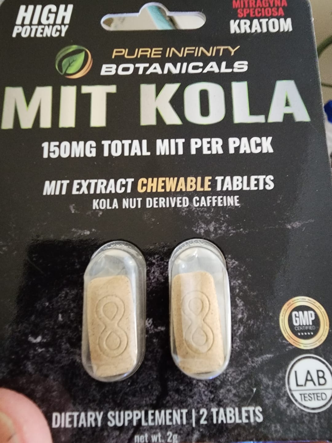 Customer photo review of PIB Chewable Mit Kola