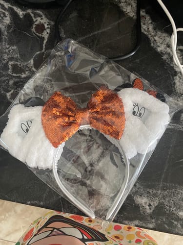 Customer photo review of Mummy Halloween Mickey Ears