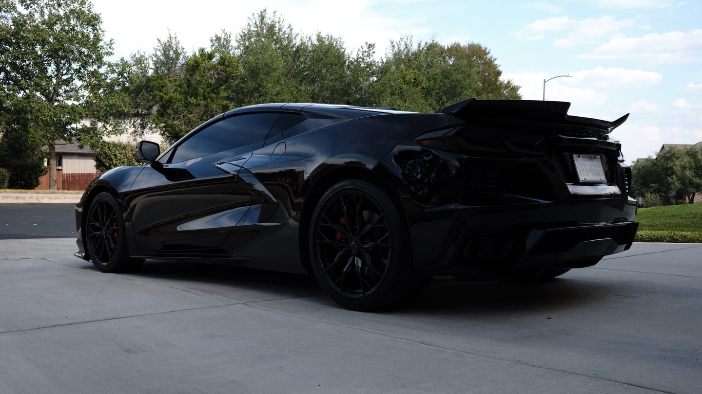 Customer photo review of Corvette C8 Stingray Rear Spoiler [Z06 Visible Package]