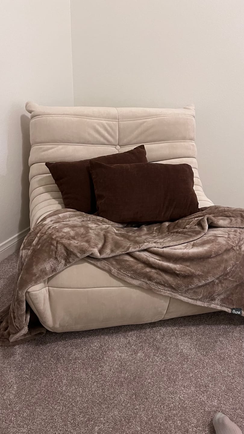 Customer photo review of Chillax Lounger Sofa Chair