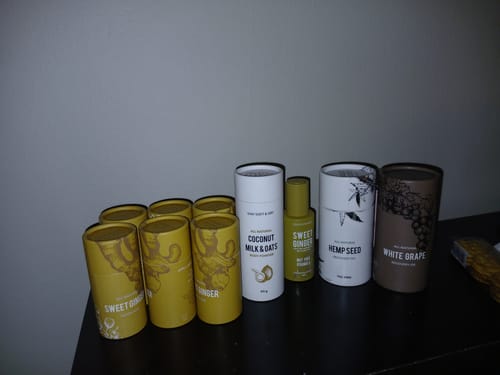 Customer photo review of Sweet Ginger Vapor Rub