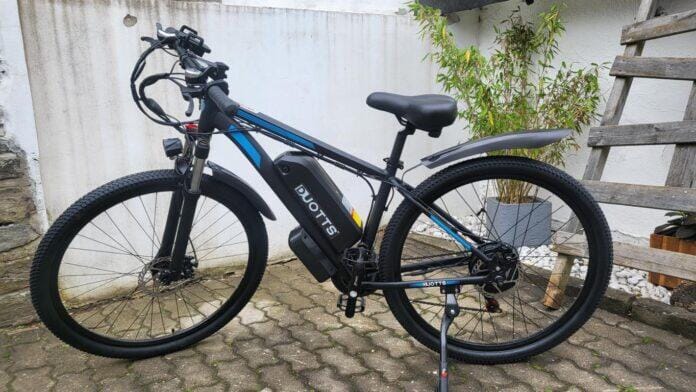 Customer photo review of DUOTTS C29 Electric Bike Ship to UK