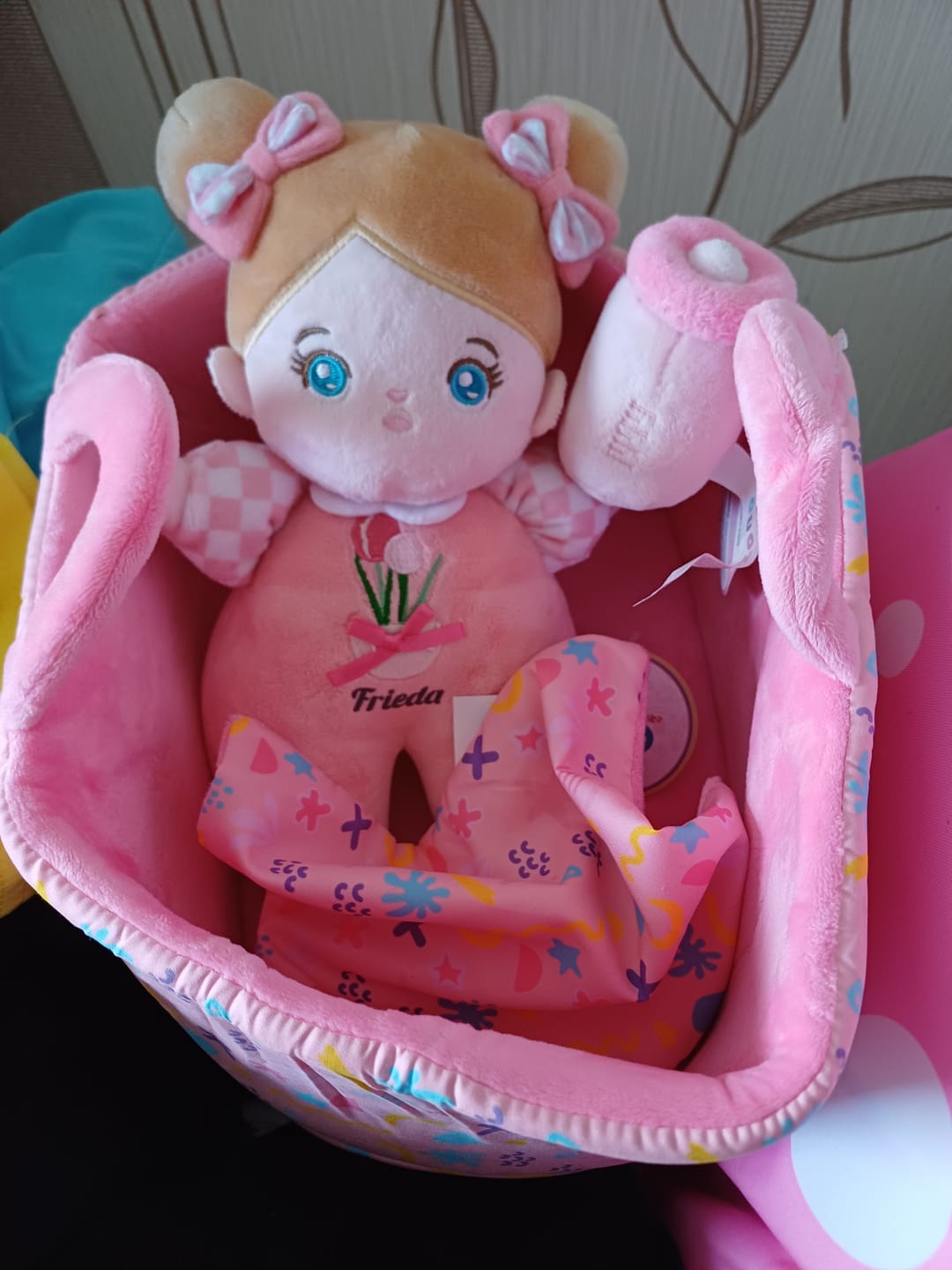 Customer photo review of Personalisierte tragbare Puppen- und Geschenksets