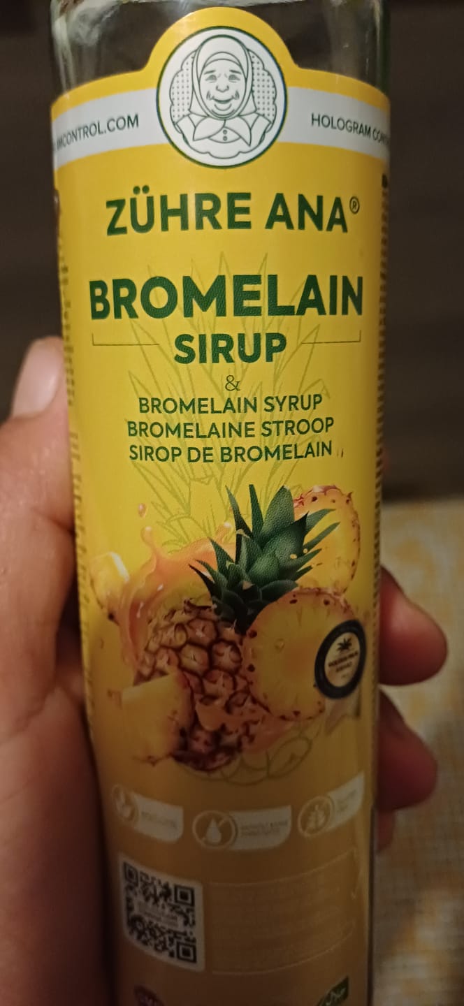 Customer photo review of Zühre Ana Bromelain Şurubu 250 ml