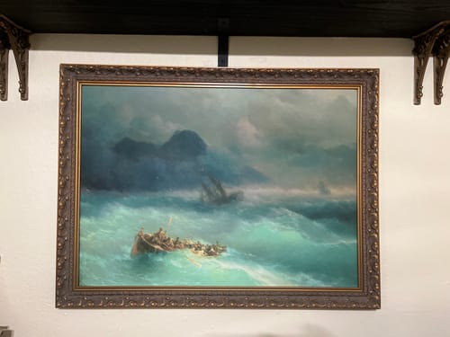 Customer photo review of The Shipwreck | Ivan Aivazovsky | 1873
