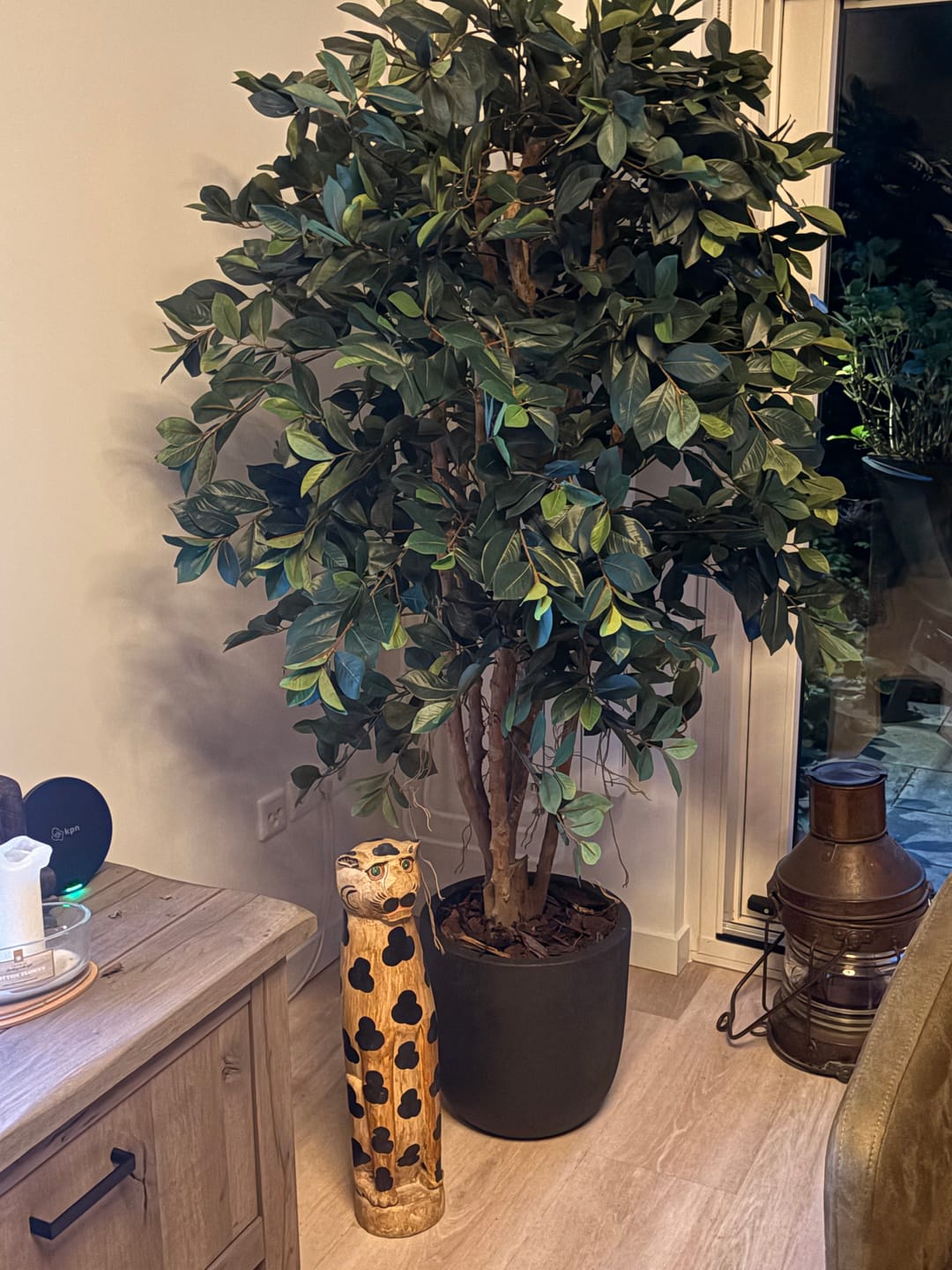 Customer photo review of Ficus Kunstplant 180cm