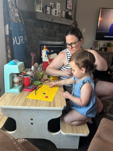 Customer photo review of The Toddler Box- 6 Months