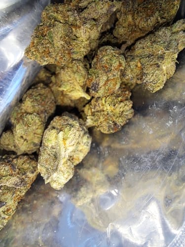 Customer photo review of Green Crack THCA Flower