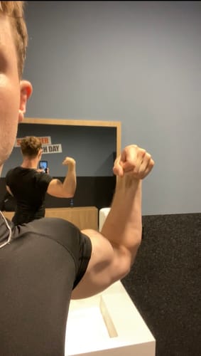 Customer photo review of Dedic8 Compression Tee