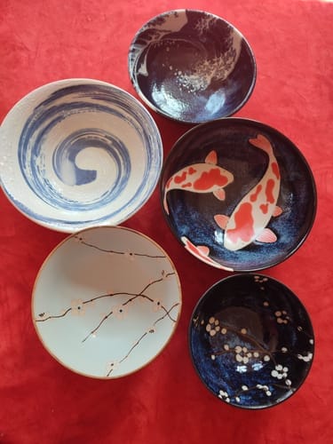 Customer photo review of Ciotola Giapponese Donburi - Carpe Koi