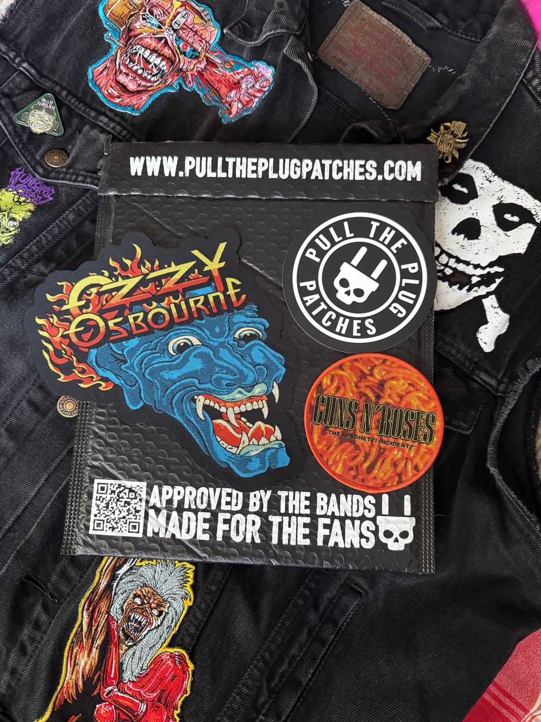 Customer photo review of Guns N Roses - The Spaghetti Incident - Patch