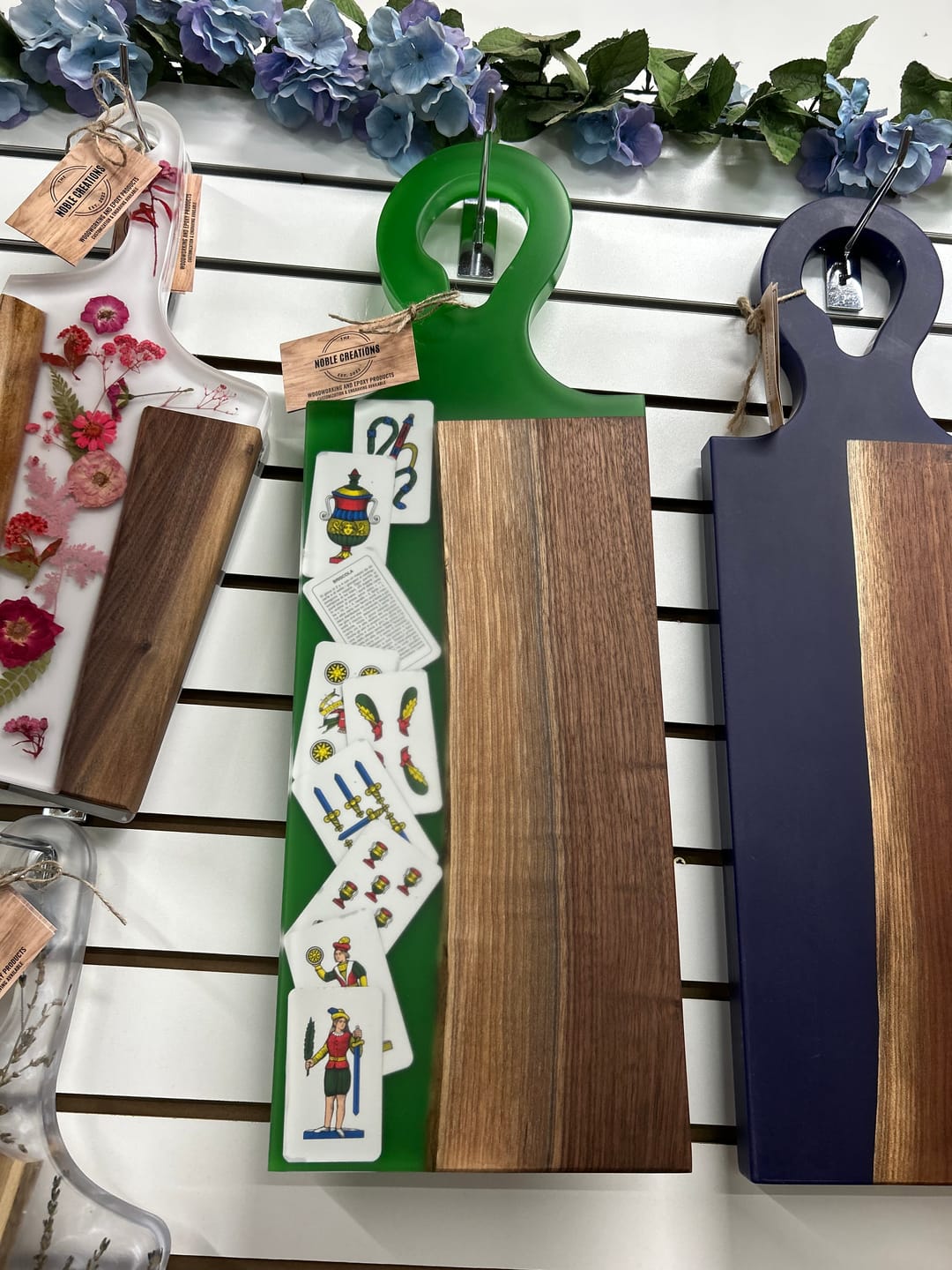 Customer photo review of 18x6.5x1" Small Organic Handle Charcuterie Board Silicone Mold