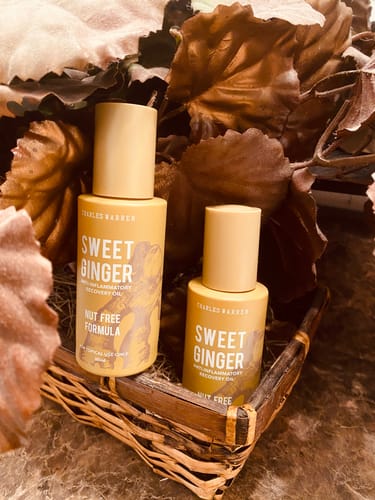 Customer photo review of [Nut-Free] Sweet Ginger Dry Oil for Sensitive Skin