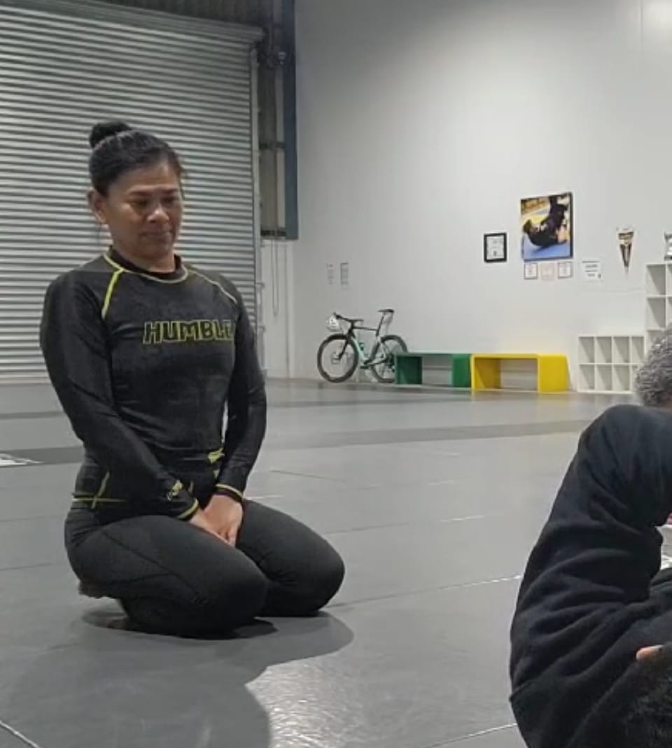 Customer photo review of Buddha Rash Guard