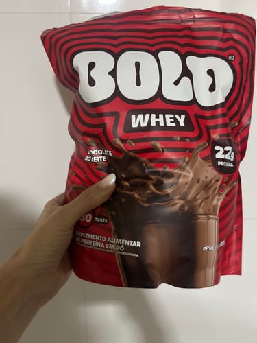 Customer photo review of BOLD WHEY CHOCOLATE AO LEITE (900g)