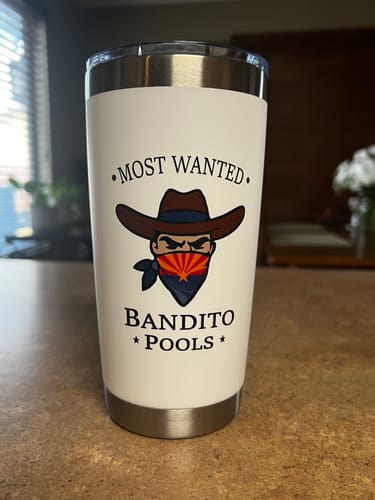 Customer photo review of (6 Pieces) Full Color Printed Tumbler | 20 oz