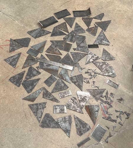 Customer photo review of Diamond Metal Cutting Wheel For Rebar/Steel/Iron/Inox
