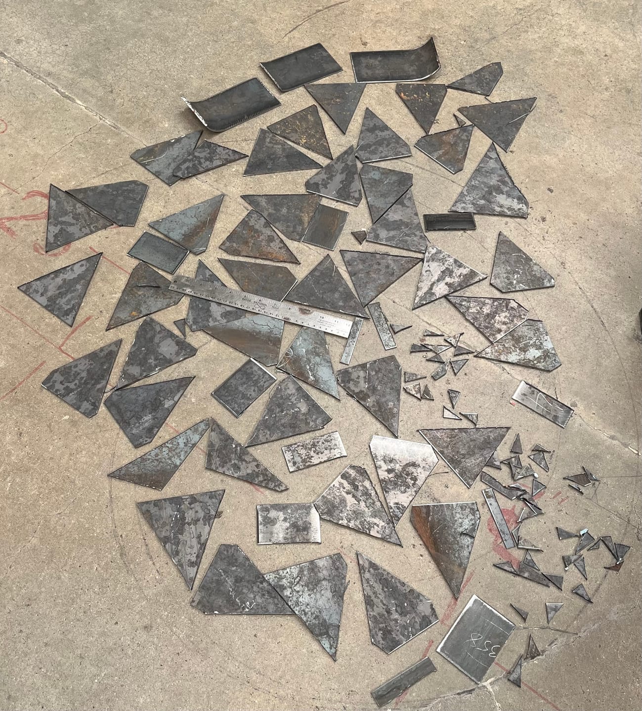 Customer photo review of Diamond Metal Cutting Wheel For Rebar/Steel/Iron/Inox