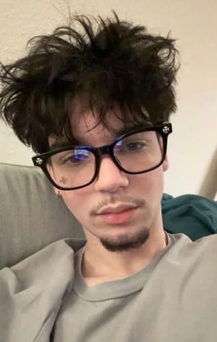 Customer photo review of Luxoro Chrome Glasses™