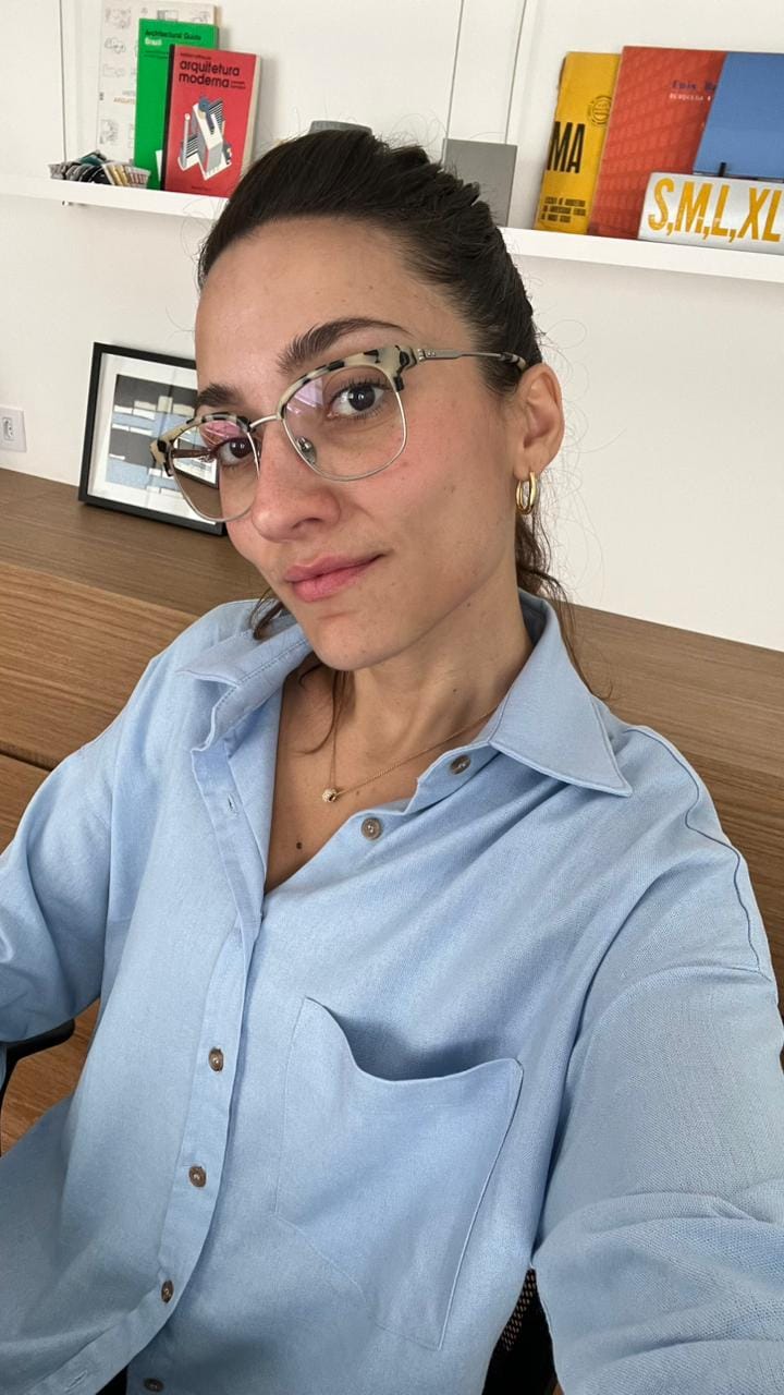 Customer photo review of Camisa Cupuaçu Azul Claro