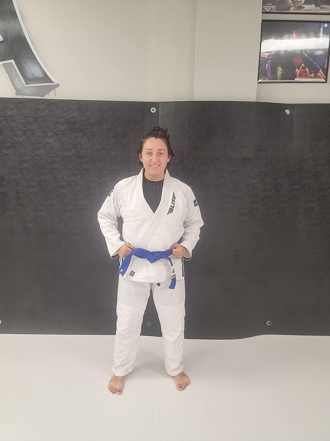 Customer photo review of Core White Brazilian Jiu Jitsu Womens BJJ Gi