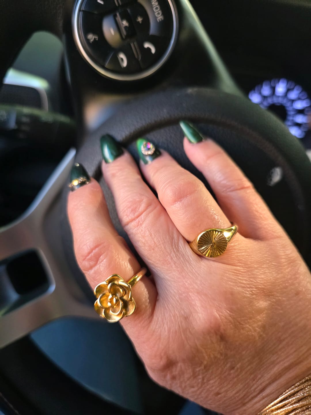 Customer photo review of Milan Earrings (Bundle)
