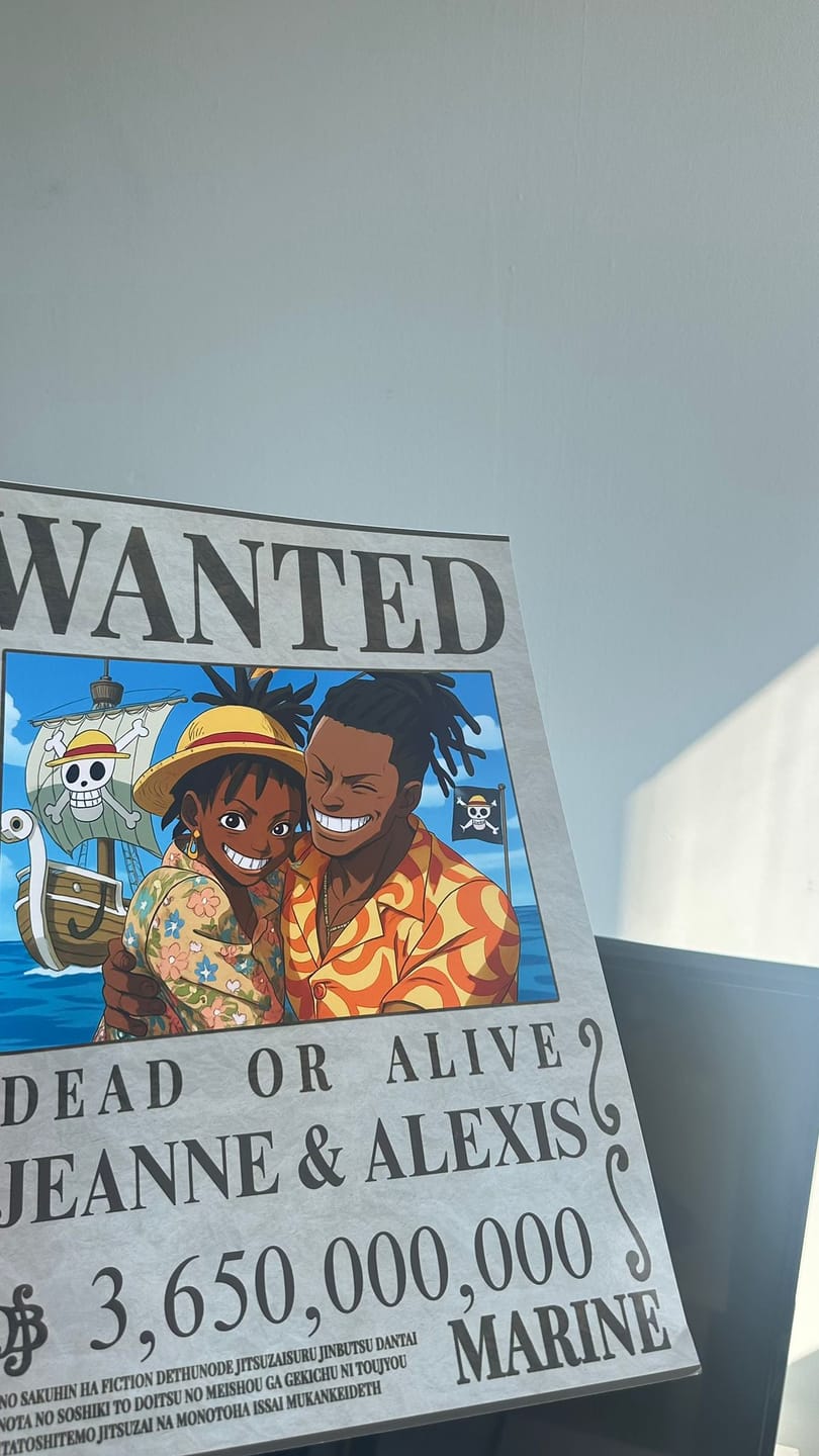 Customer photo review of WANTED - Affiche personnalisée