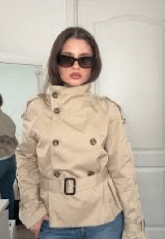 Customer photo review of Linda Trench Coat