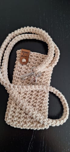 Customer photo review of Kunstleder-Labels mit Chicago Screws - Personalisierte Labels