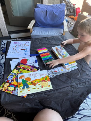 Customer photo review of The Preschool Box- Monthly