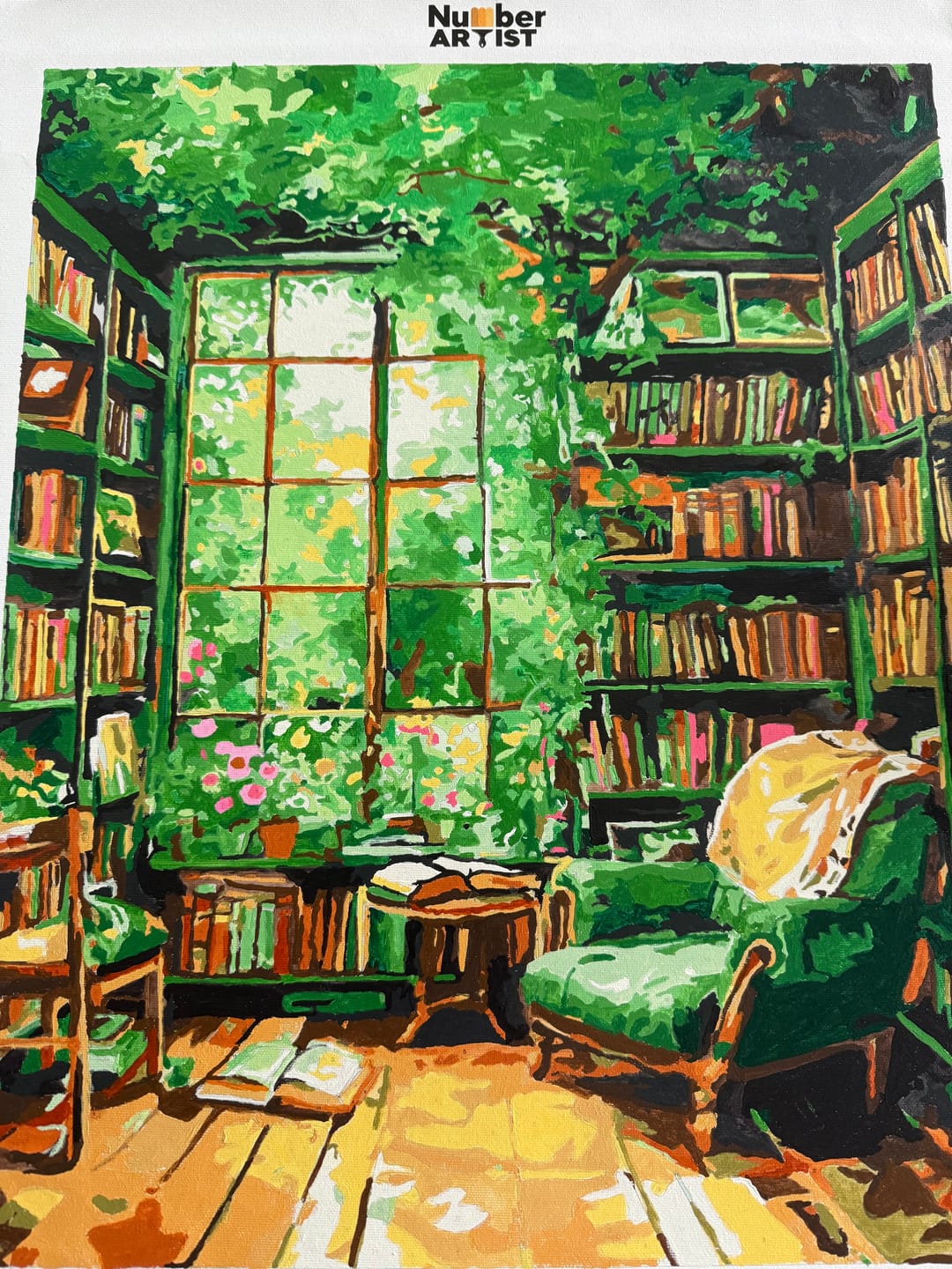 Customer photo review of Verdant Book Nook