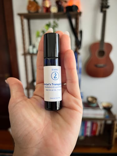 Customer photo review of Nefertari’s Tranquil Essence - Meditation & Lucid Dreaming Roll-On 10mL