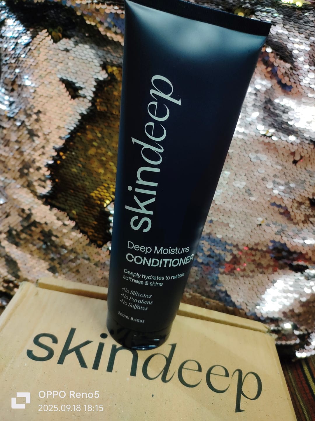 Customer photo review of DEEP MOISTURE CONDITIONER - with Silk Protein+Pro Vit B5
