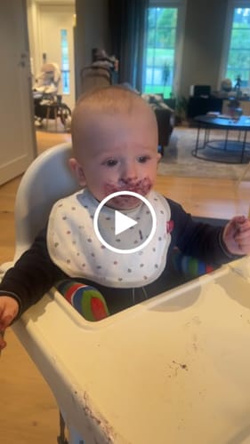 Customer video review of Snack-kuler med blåbær og cashewsmør