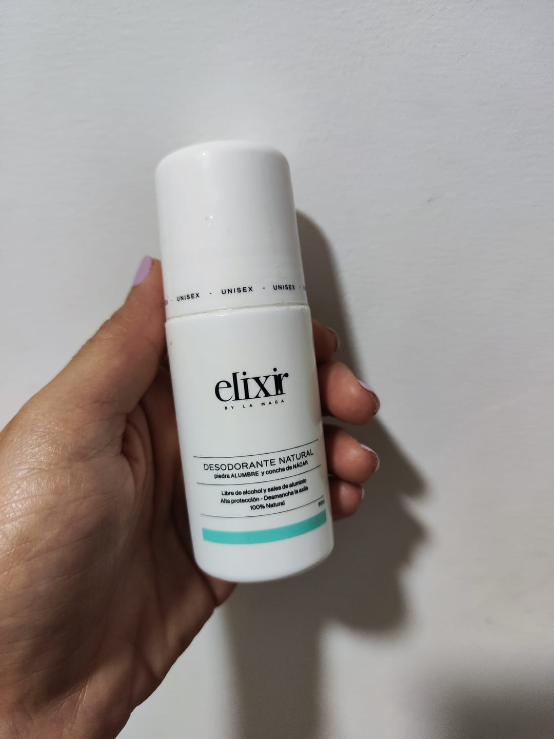 Customer photo review of Desodorante Natural Unisex