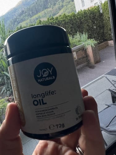 Customer photo review of Schwarzkümmelöl Kapseln - longlife OIL 500 mg vegan - 120 Kapseln
