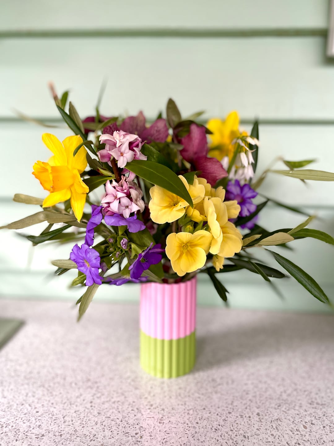 Customer photo review of Mini Frankie Vase
