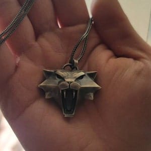 Customer photo review of Cat School Pendant