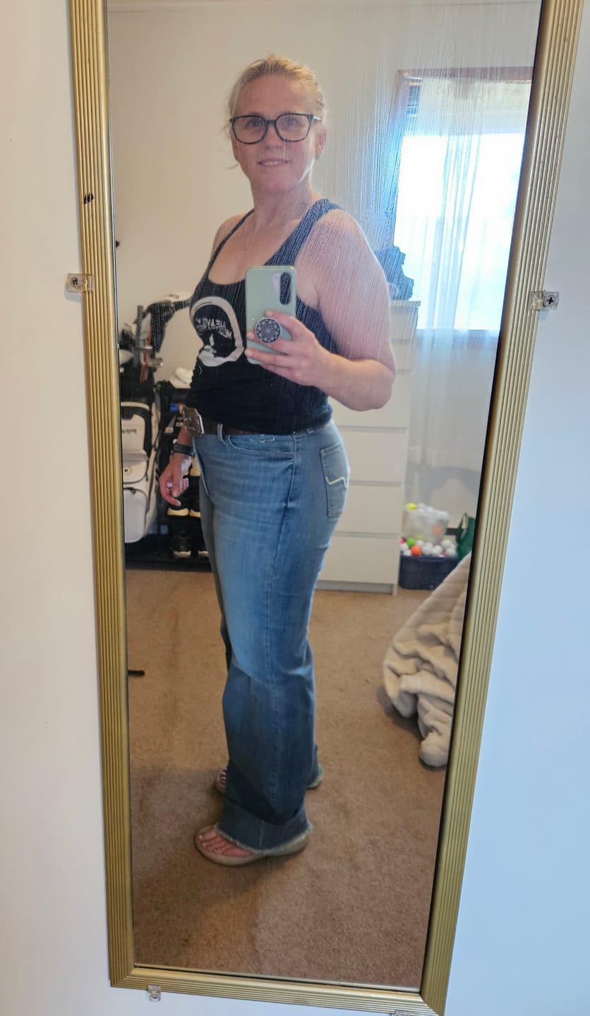 Customer photo review of Kimes Ranch Women’s Olivia Jeans