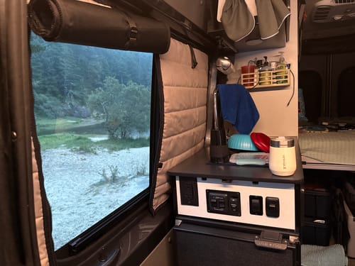 Customer photo review of Revel - Multizip Slider Door Shade