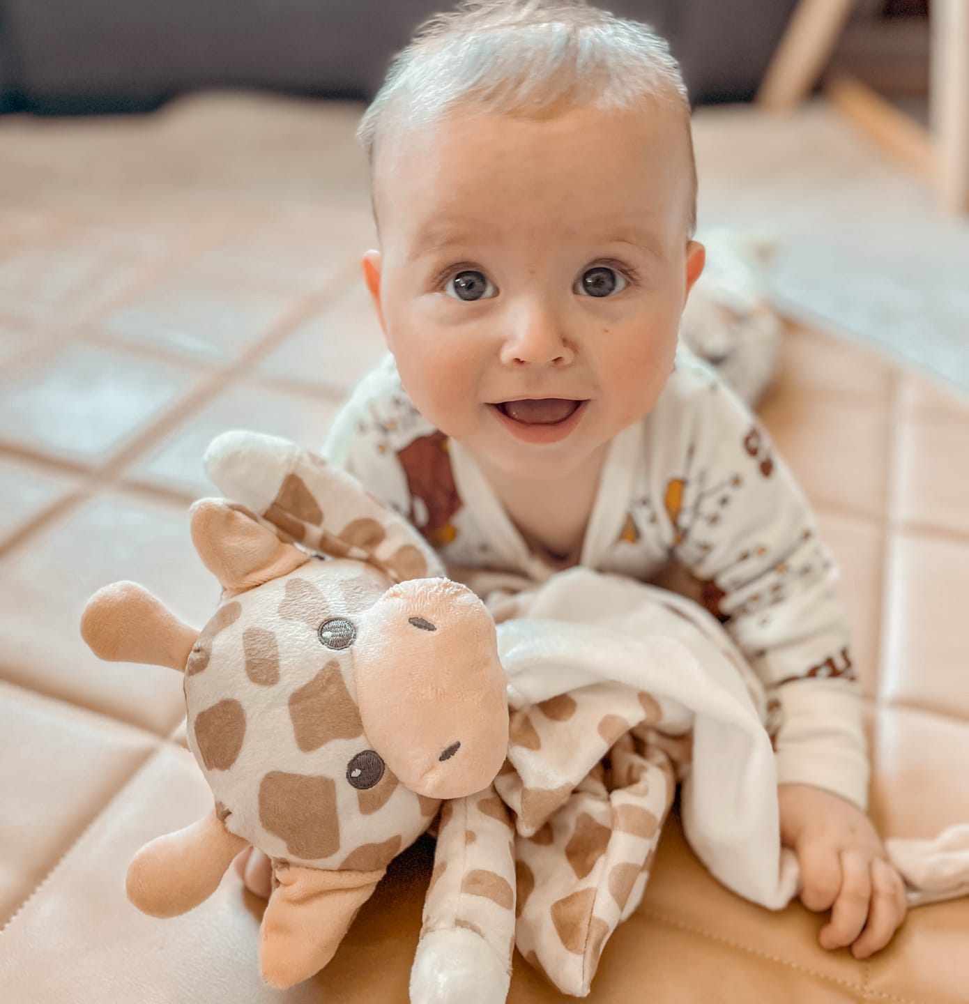 Customer photo review of Shay the Giraffe